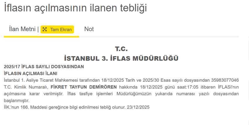 Dev holdingin veliahtı iflas etti! - Resim : 1