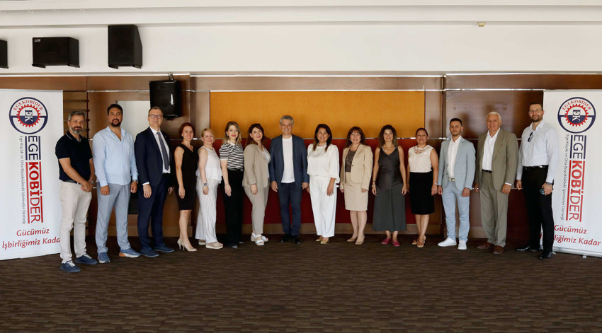 EGEKOBİDER’de Yüksel Bilek yeniden başkan seçildi - Resim : 1
