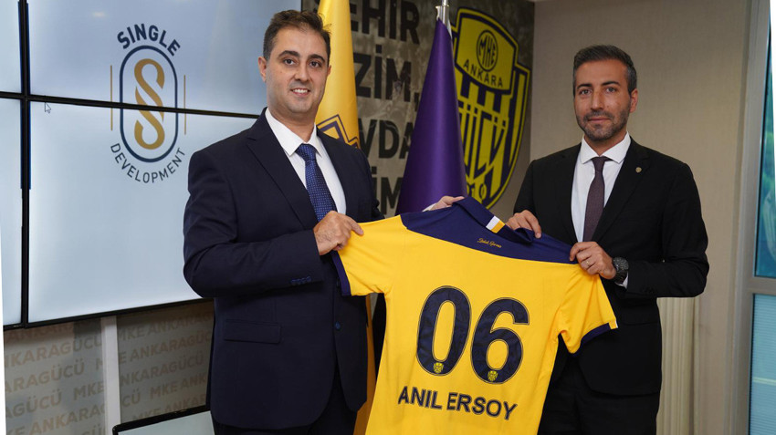 MKE Ankaragücü, Single Development ile sponsorluk anlaşması yaptı - Resim : 1