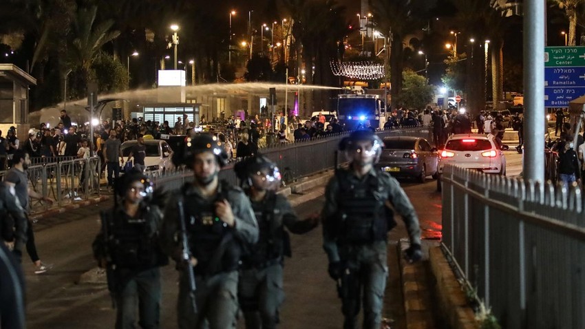 İsrail polisi Şam Kapısı'nda Filistinlilere müdahale etti