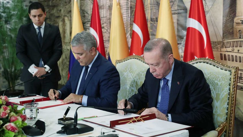 'Kolombiya'yla ilişkilerimizi stratejik ortaklık seviyesine yükselttik'