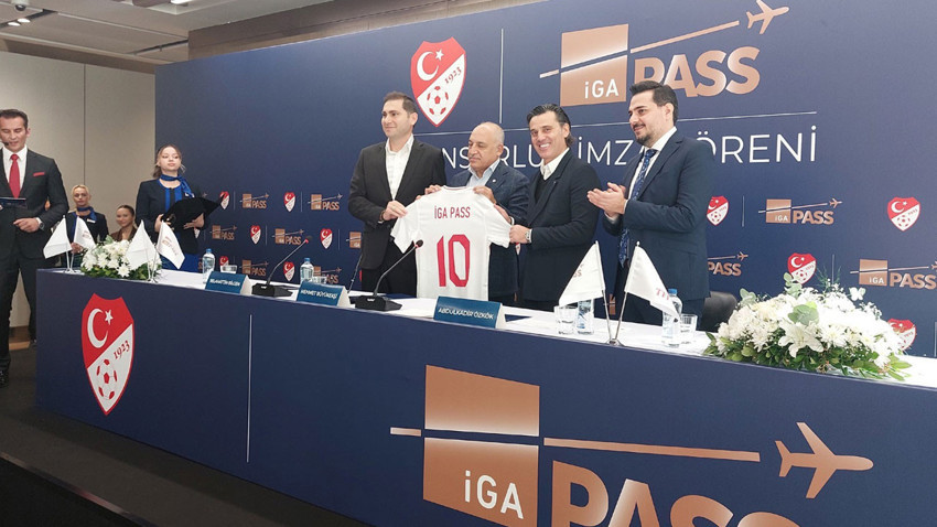 İGA PASS, Milli Takımın sponsoru oldu