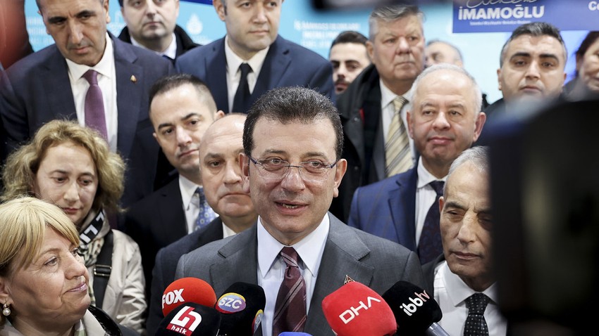 İmamoğlu, metro hattındaki test sürüşüne katıldı