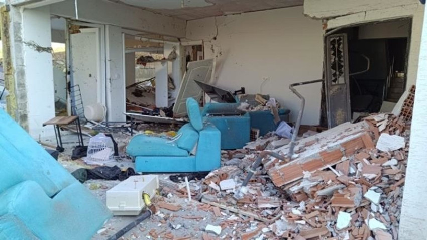 Ev sahibiyle tartışan kiracı apartmanı havaya uçurdu