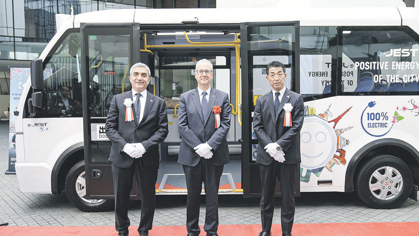 Japonya’ya gururla ilk Türk “dolmuş”u - Resim : 1