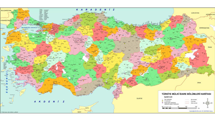İl olacak ilçeler hangileri? 82, 83, 84 plakalara hazır olun! İlçe olmak için kaç nüfus gerekiyor? - Resim : 1