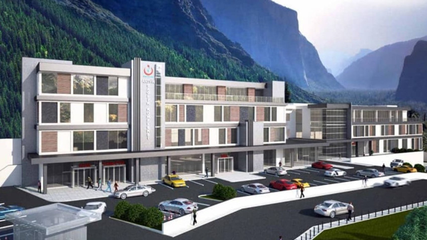 600 yataklı dev hastaneyi yapmıştı... 49 yıllık inşaat şirketi konkordato ilan etti - Resim : 1