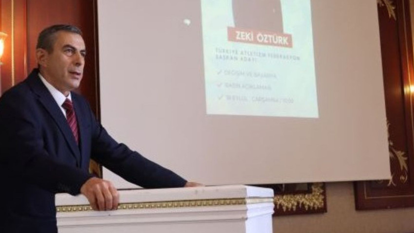 Atletizm Federasyonu seçime gidiyor! Zeki Öztürk adaylığını açıkladı - Resim : 1