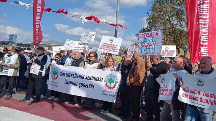 Emekliler meydanlara indi: Seyyanen zam ve yasa çağrısı yaptılar - Resim : 2