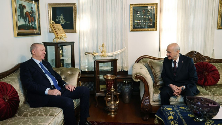 Erdoğan-Bahçeli görüşmesi sona erdi! MHP ve AK Parti'den açıklama bekleniyor - Resim : 2