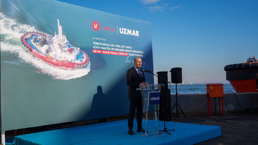 UZMAR Tersanesi, BOTAŞ’ın römorkörlerini teslim etti - Resim : 3