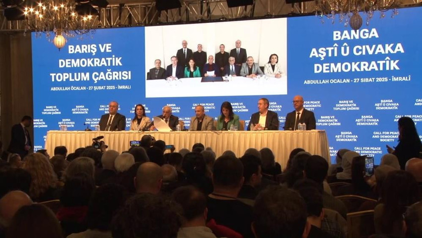 DEM Parti İmralı heyeti, teröristbaşı Öcalan'ın tarihi çağrısını açıkladı: 'PKK kendini feshetmeli' - Resim : 3