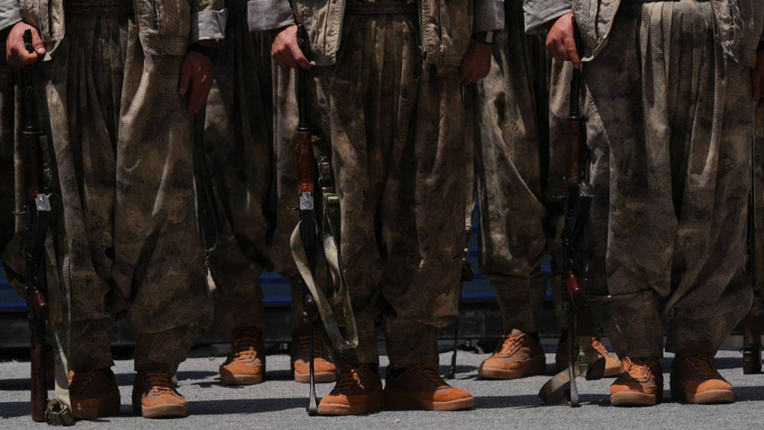 SON DAKİKA... Tarihi gün: Terör örgütü PKK'lı ilk grup silah bıraktı, ilk açıklama geldi! İşte ilk görüntüler - Resim : 7