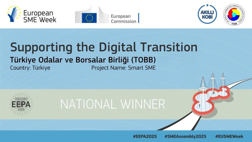 TOBB’un ‘Akıllı KOBİ Platformu’ Avrupa’da finalde yarışacak - Resim : 1