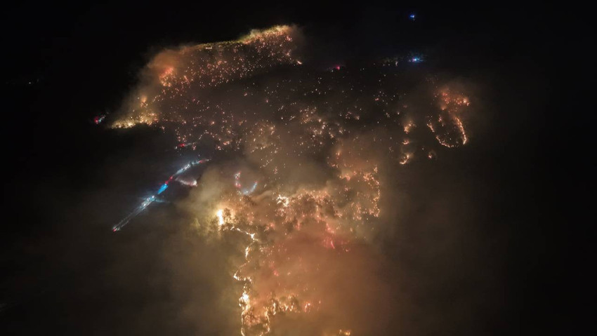 Antalya Alanya ve Muğla Milas'ta yangın: Alevler büyüdü, evler boşaltıldı (Video) - Resim : 1