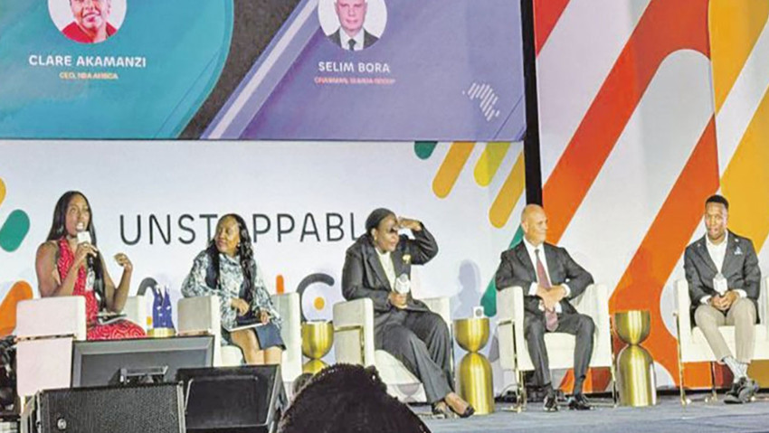 Afrika’daki müteahhitlik rekorlarını BM’de bakan ve devlet başkanlarına anlattı - Resim : 1