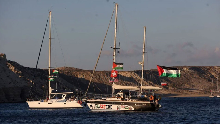 İsrail, Sumud Filosuna müdahaleye başladı! Çok sayıda Türk aktivist gözaltında - Resim : 4