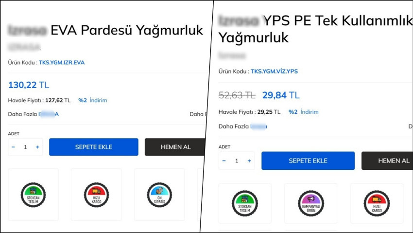 Süper Kupa’da olay olan taraftar yağmurluklarında fiyat farkı ne? - Resim : 3
