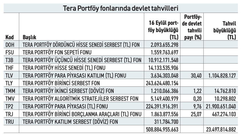 Tera fonları portföyünün yüzde 5'i satışa çıkarılıyor - Resim : 1