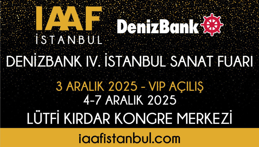 DenizBank IAAF İstanbul Sanat Fuarı başlıyor - Resim : 1