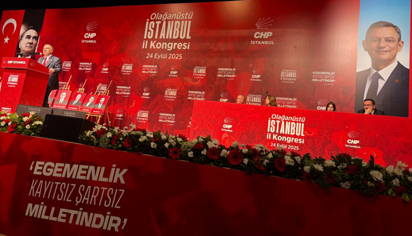 CHP Olağanüstü İstanbul İl Kongresi’nde tek aday olan Özgür Çelik, yeniden CHP İstanbul İl Başkanı seçildi - Resim : 1