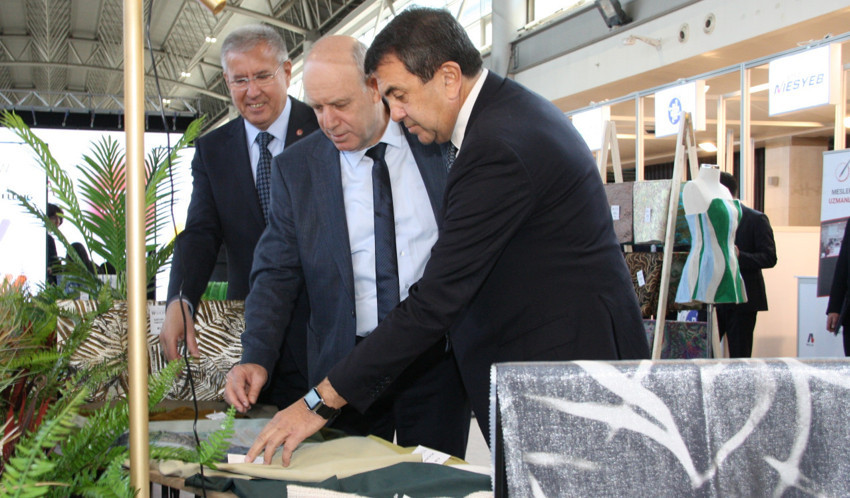 Bursa Tekstil sektörü, Turkish Fashion Fabrics Show'da görücüye çıktı - Resim : 1