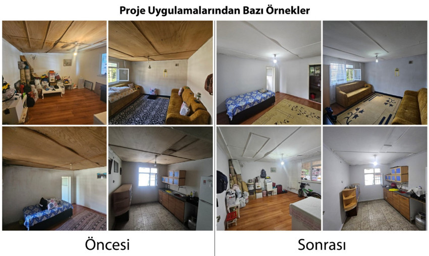 Dilovası’nda “Şefkat Eli” projesi ile haneler yenilendi - Resim : 1