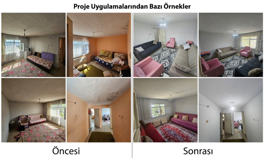 Dilovası’nda “Şefkat Eli” projesi ile haneler yenilendi - Resim : 2
