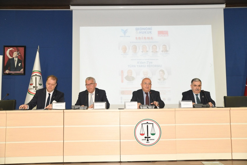 Ekonomi ve Hukuk Buluşmaları: Edirne | 'Bağımsız yargı iyi yönetim ve refah getirir' - Resim : 2