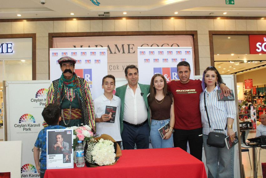 Diyarbakırlı iş insanı Medeni Dilek’in imza günü - Resim : 1