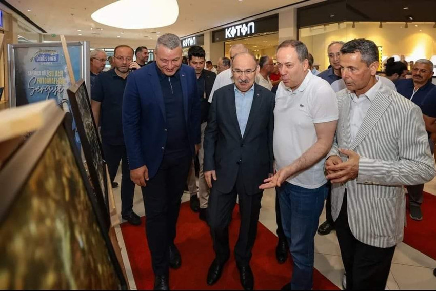 Sapanca Gölü Su Altı Fotoğrafları sergisi yoğun katılımla açıldı - Resim : 1