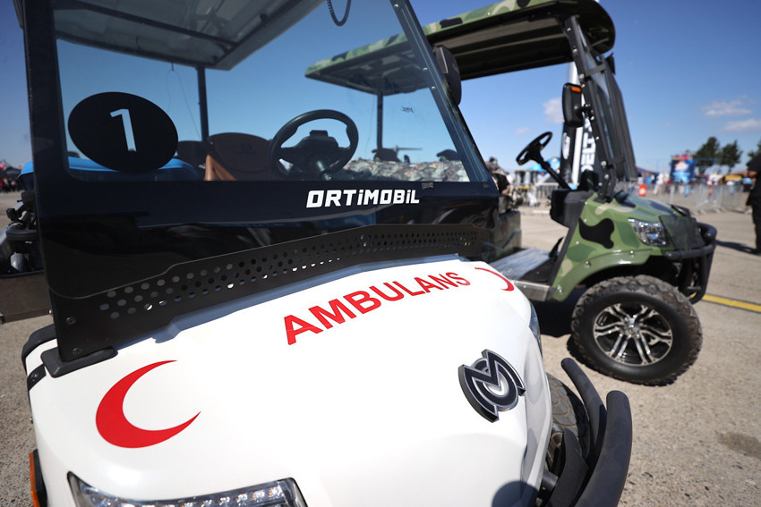 Teknoloji firması, kurtarma operasyonları için askeri ve afet ambulansı üretti - Resim : 1