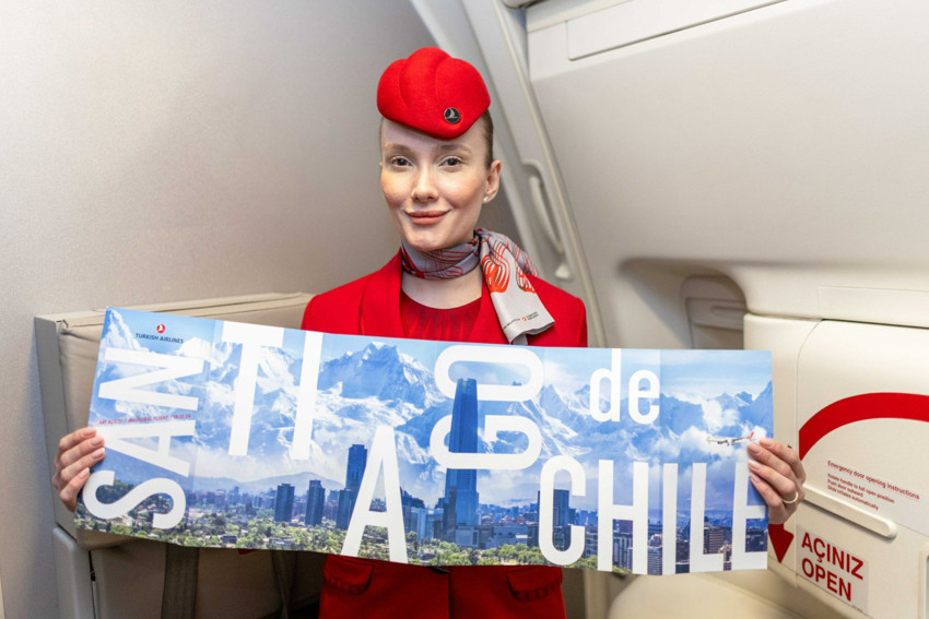 Türk Hava Yolları, Santiago seferlerine başladı - Resim : 4