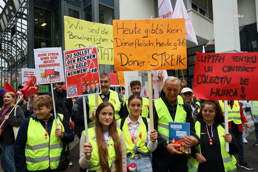 Almanya'da BİRTAT Döner işçileri grevde - Resim : 1
