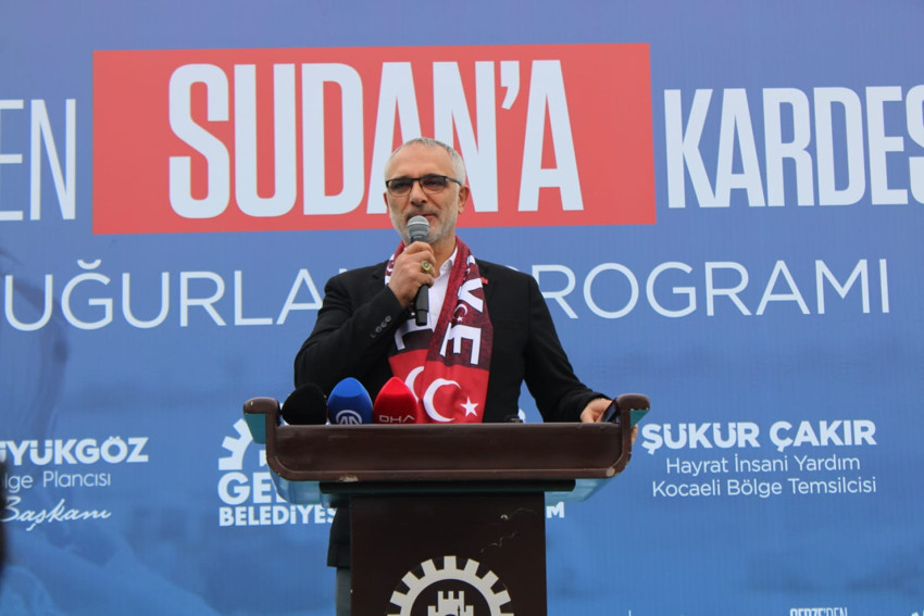 Gebze'den Sudan'a Uzanan “Kardeş Eli” yardım tırları yola çıktı - Resim : 3