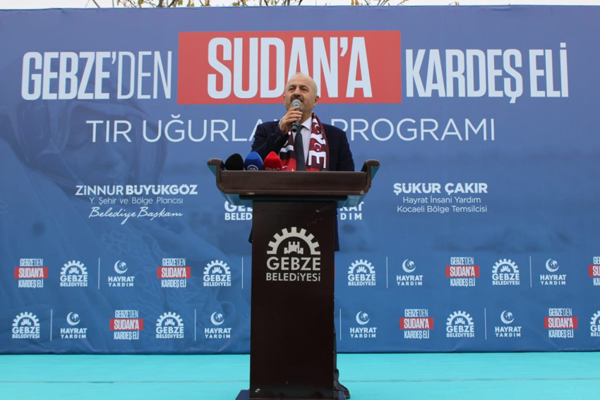 Gebze'den Sudan'a Uzanan “Kardeş Eli” yardım tırları yola çıktı - Resim : 4