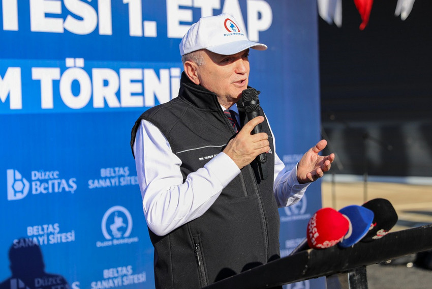 Düzce Modern Sanayi Sitesi'nde 112 işyeri sahiplerine teslim edildi. - Resim : 3