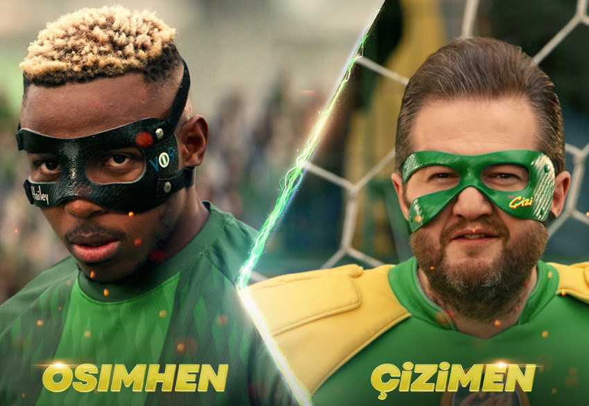 Osimhen, &Ccedil;izi'nin reklamı i&ccedil;in kamera karşısına ge&ccedil;ti - Resim : 1