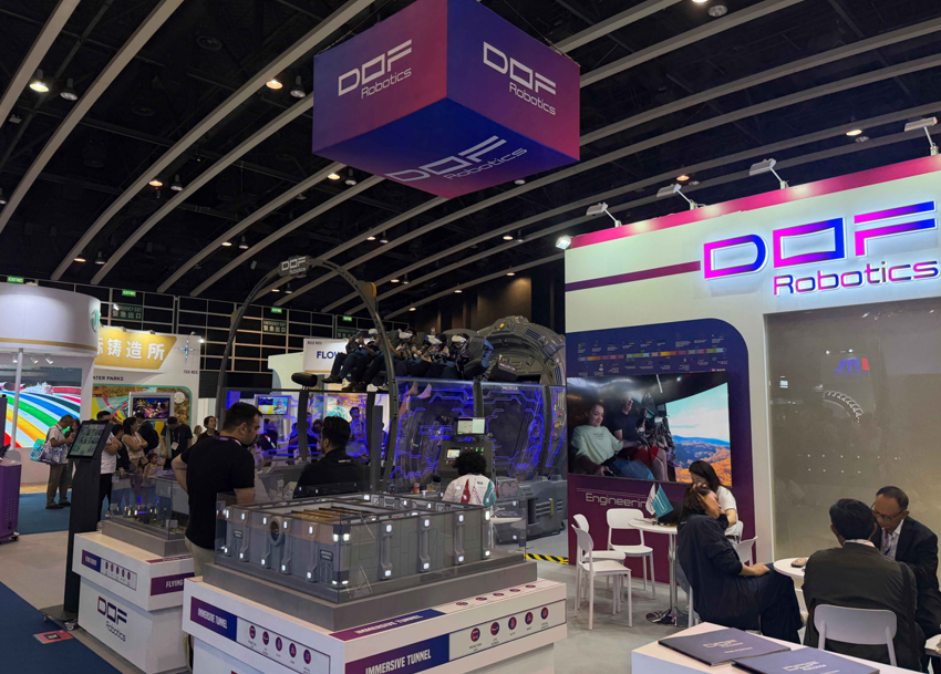DOF Robotics, Asya Pasifik'teki büyüme atağını IAAPA Expo Asia’da güçlendirdi - Resim : 2