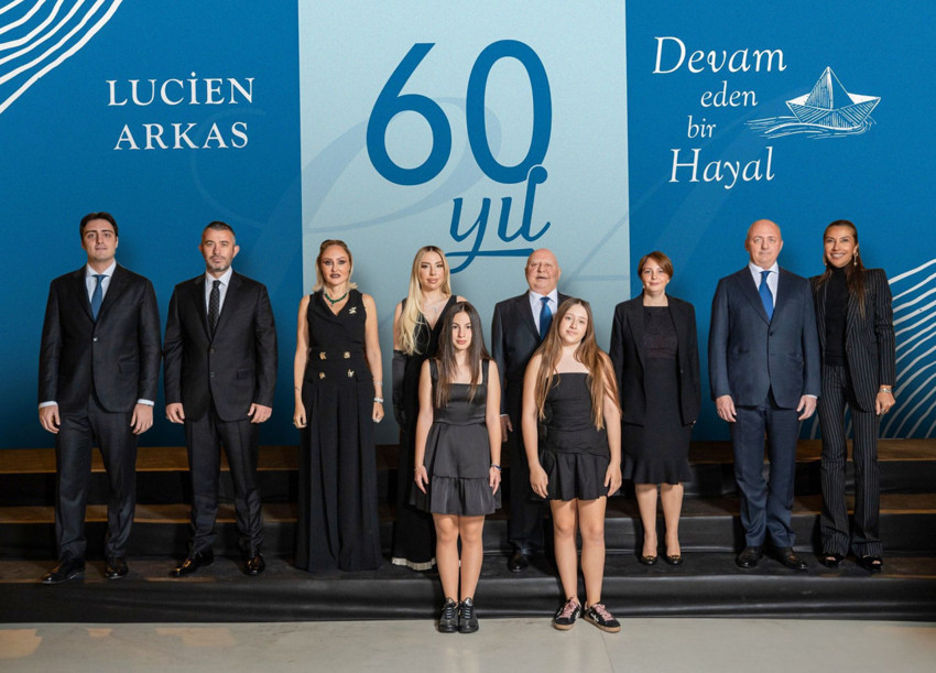 Lucien Arkas, iş hayatının 60. yılını kutladı - Resim : 1