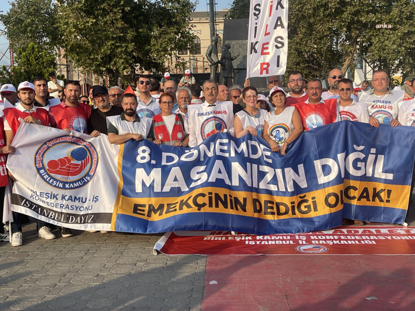 Birleşik Kamu-İş Konfederasyonu'ndan toplu sözleşme eylemi: Artık bıçak kemiğe dayandı - Resim : 1