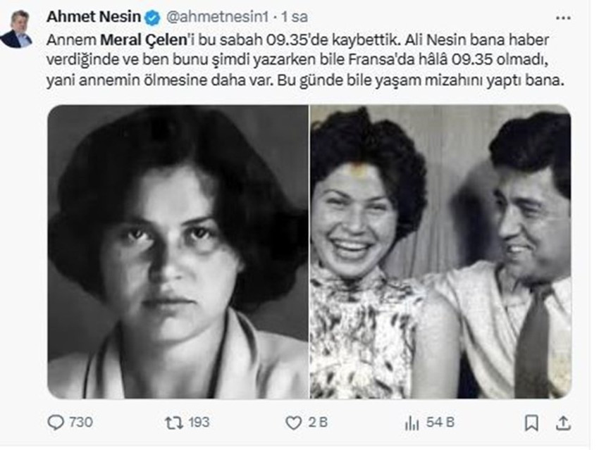 Yazar ve çevirmen Meral Çelen hayatını kaybetti - Resim : 1
