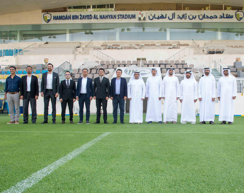 Hareket’ten Al Dhafra FC ile stratejik sponsorluk anlaşması - Resim : 1