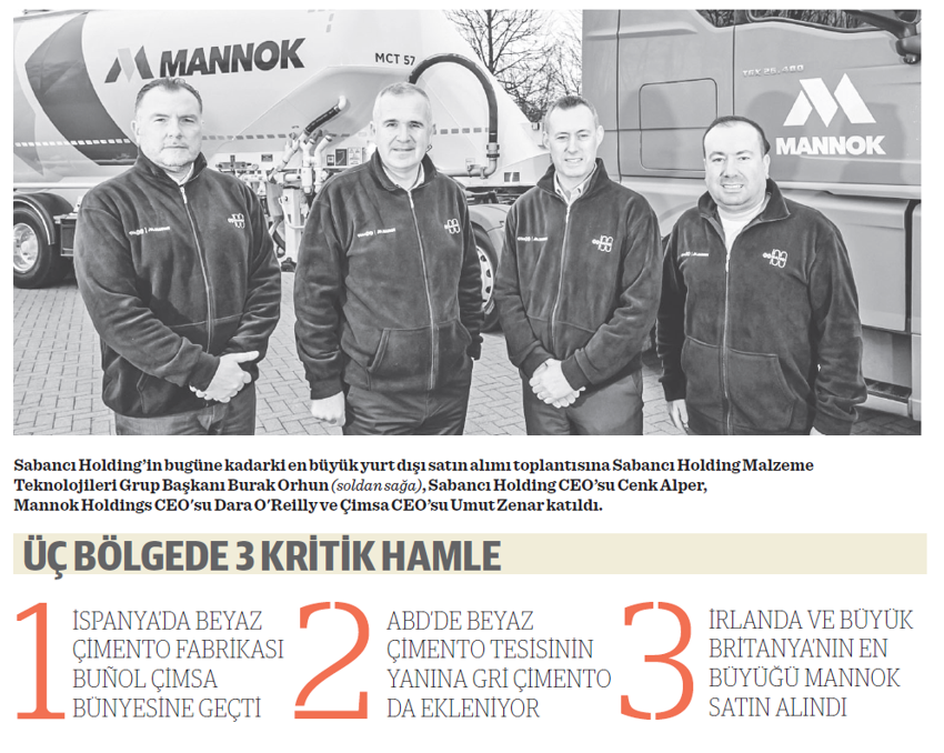 Çimsa, 3 stratejik yatırımla globalde en tepeyi hedefledi - Resim : 1