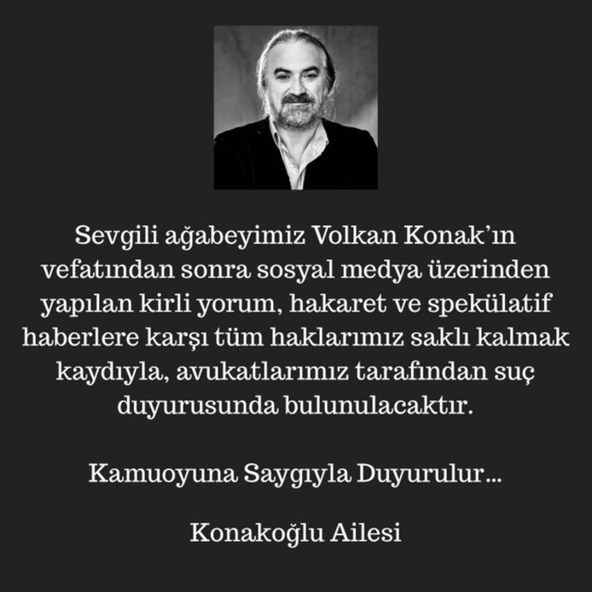 Volkan Konak'ın ailesi harekete geçti: Suç duyurusunda bulunacaklar - Resim : 1