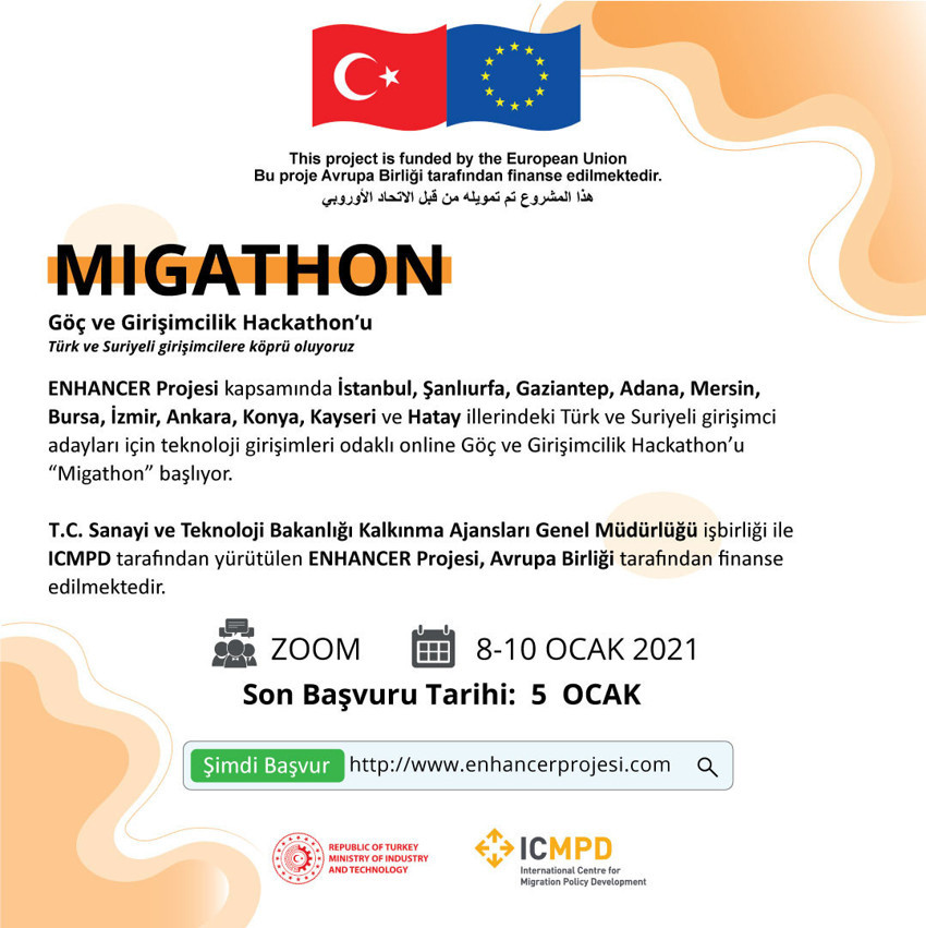 Migathon, Türk ve Suriyeli girişimcilere köprü olacak - Resim : 1