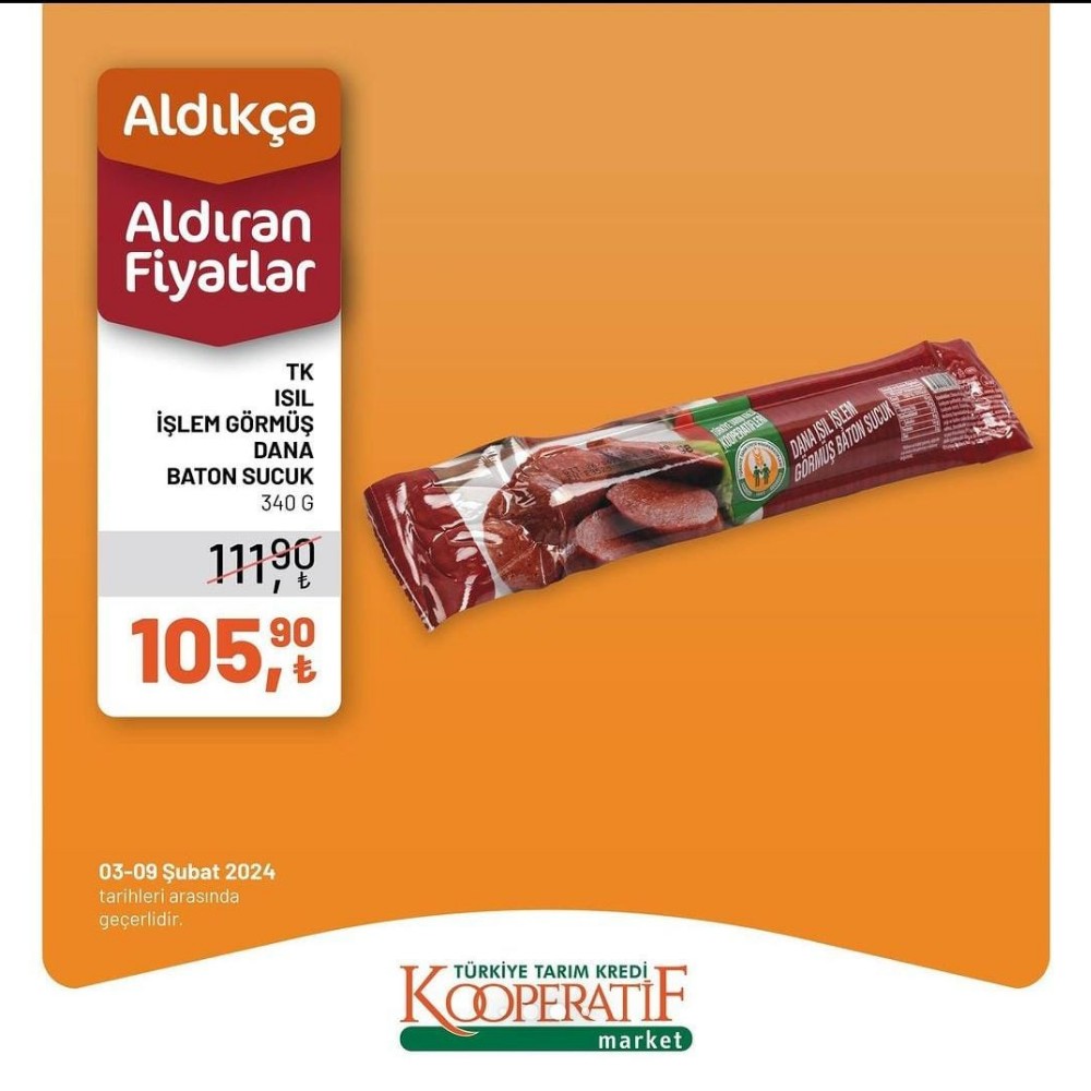 Tarım Kredi Kooperatif Market 03-09 Şubat 2024 indirimli ürünler kataloğu yayımlandı! - Sayfa 31