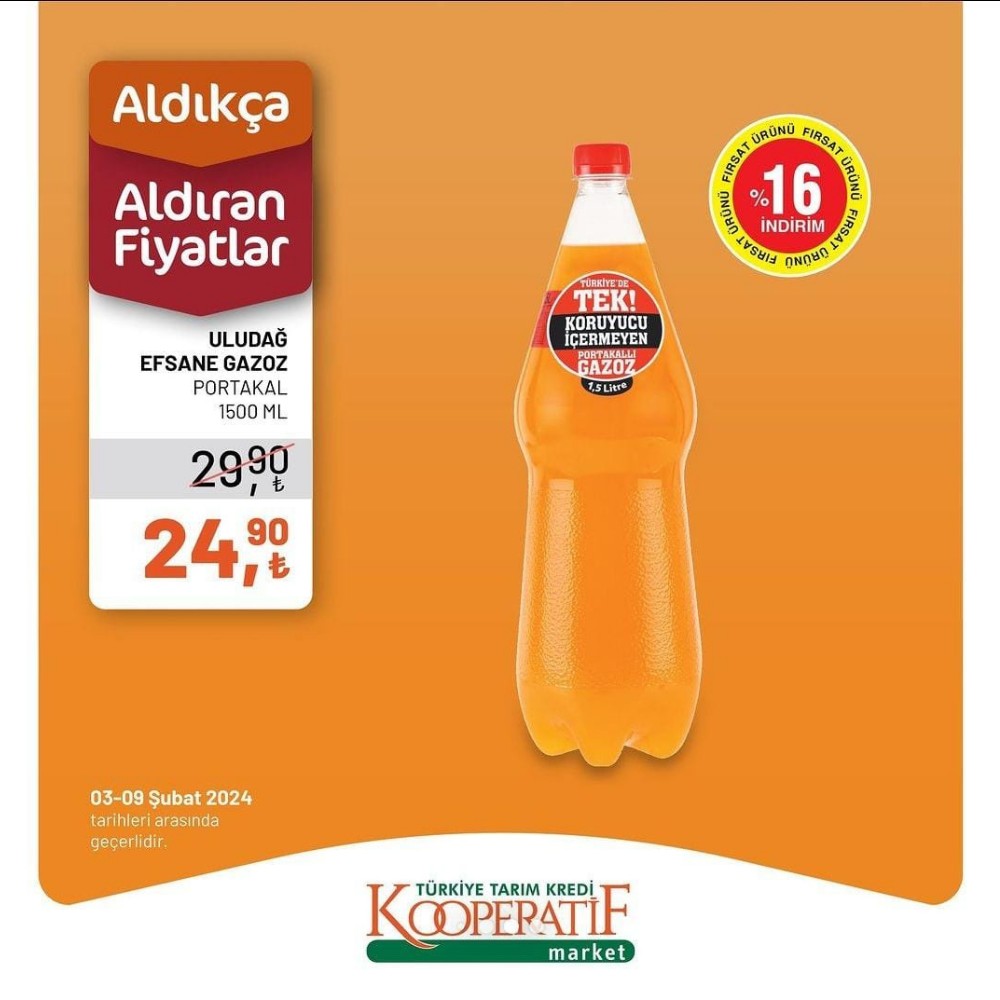 Tarım Kredi Kooperatif Market 03-09 Şubat 2024 indirimli ürünler kataloğu yayımlandı! - Sayfa 24