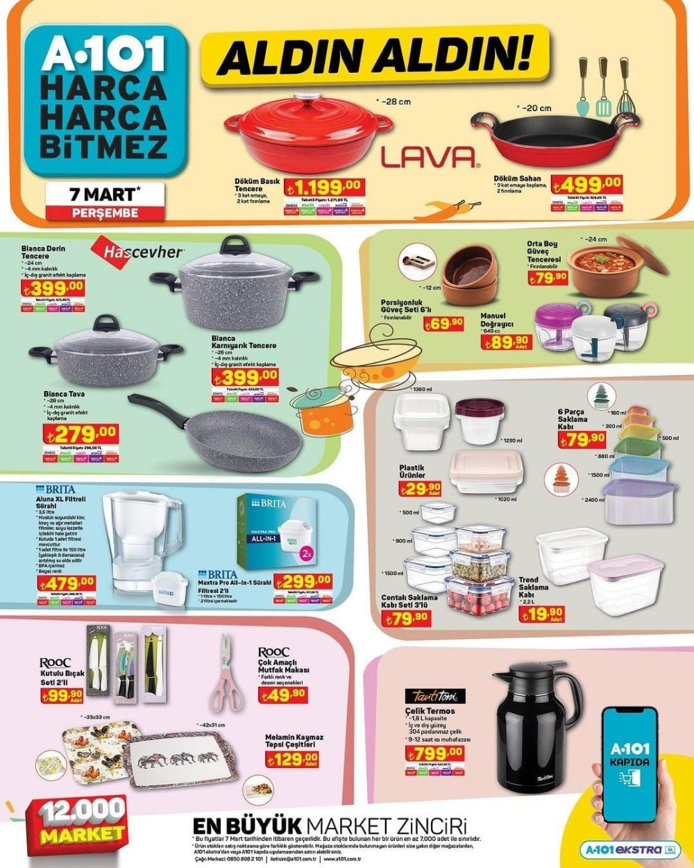 A101 market 7 Mart 2024 perşembe aktüel ürünler kataloğu yayımlandı! A101 7 Mart aktüel ürünler - Sayfa 2