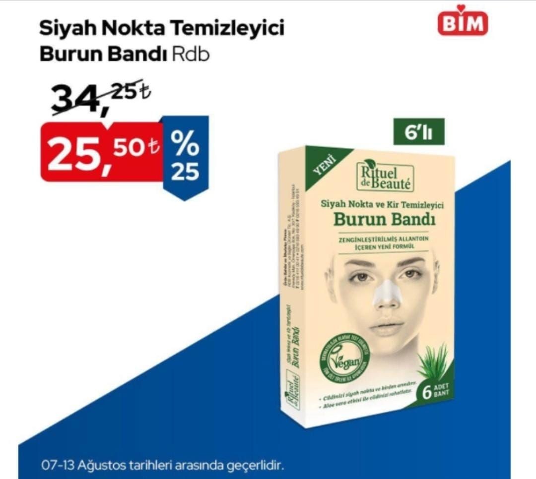 BİM market 7-13 Ağustos 2024 indirim kataloğu! Bugün BİM markete hangi ürünler geliyor? - Sayfa 1